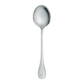 -SALAD SERVING SPOON. STERLING SILVER. 10" LONG.                                                                                            