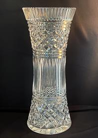 ,CUT CRYSTAL CORDIAL DECANTER. 11.5" TALL                                                                                                   