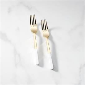 _,2-PIECE TASTING FORK SET. HAND WASH ONLY. 7" LONG. BREAKAGE REPLACEMENT AVAILABLE.                                                        