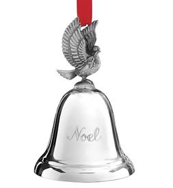 _,40th Ed.Noel Bell Silver Plated made by Reed & Barton in USA 4" tall SKU #890655  MSRP $60 MIDSEASON MARK DOWN WAS $48                    