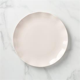 -BLUSH DINNER PLATE. 11" WIDE. DISHWASHER & MICROWAVE SAFE. BREAKAGE REPLACEMENT AVAILABLE.                                                 