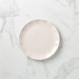 -BLUSH ACCENT PLATE. 9.25" WIDE. DISHWASHER & MICROWAVE SAFE. BREAKAGE REPLACEMENT AVAILABLE.                                               