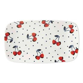 -HORS D'OEUVRES TRAY. 13.25" LONG. DISHWASHER & MICROWAVE SAFE. BREAKAGE REPLACEMENT AVAILABLE.                                             