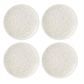 -VINES SET OF 4 ACCENT PLATES. 8.75" WIDE. DISHWASHER & MICROWAVE SAFE. BREAKAGE REPLACEMENT AVAILABLE. MSRP $86.00                         