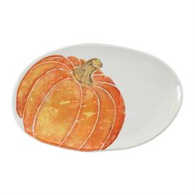 -SMALL OVAL PLATTER. 11.75" LONG, 8.5" WIDE                                                                                                 