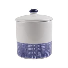 -GEO MEDIUM CANISTER. 8.25" TALL, 6.25" WIDE                                                                                                