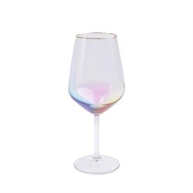 -RAINBOW WINE GLASS. 14 OZ. CAPACITY                                                                                                        