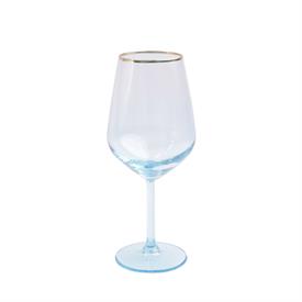 -BLUE WINE GLASS. 14 OZ. CAPACITY                                                                                                           