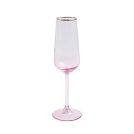-PINK CHAMPAGNE FLUTE. 6 OZ. CAPACITY                                                                                                       