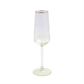 -YELLOW CHAMPAGNE FLUTE. 6 OZ. CAPACITY                                                                                                     