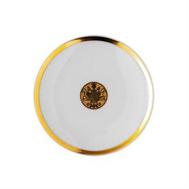 -ROUND CANAPE PLATE. 4" WIDE                                                                                                                