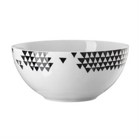 -SMALL VEGETABLE BOWL, BLACK SEEDS. 9.5" WIDE                                                                                               