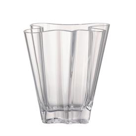 -CLEAR LARGE VASE. 10.25" TALL                                                                                                              