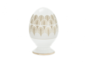 -SMALL EGG WITH COVER. 5.25"                                                                                                                