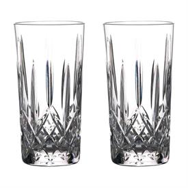 -SET OF 2 LISMORE GIN HIBALL GLASSES. 16 OZ. CAPACITY                                                                                       