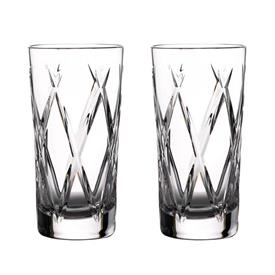 -SET OF 2 OLANN GIN HIBALL GLASSES. 16 OZ. CAPACITY                                                                                         