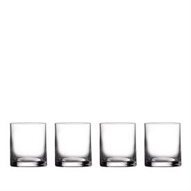 -SET OF 4 DOUBLE OLD FASHIONED GLASSES. 18.6 OZ. CAPACITY                                                                                   