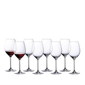 -SET OF 8 RED WINE GLASSES. 19.6 OZ. CAPACITY                                                                                               