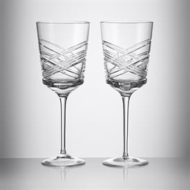 -SET OF 2 RED WINE GLASSES. 16 OZ. CAPACITY                                                                                                 
