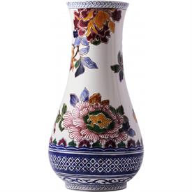 -10.25" SMALL MUSEE VASE. HAND PAINTED.                                                                                                     