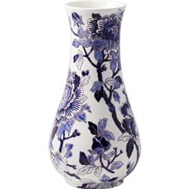 -SMALL MUSEE VASE. 10.25"  TALL. HAND PAINTED.                                                                                              