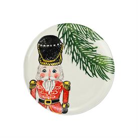 -SALAD PLATE, RED. 9" WIDE                                                                                                                  