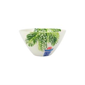 -CEREAL BOWL, CANDY CANE. 6.5" WIDE                                                                                                         