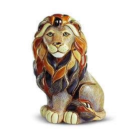 -,LION SITTING. 6.6" TALL, 5.2" LONG, 3.8" WIDE. FIRST ISSUED IN 2006.                                                                      