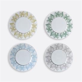-SET OF 4 ASSORTED PLATES, 8.5" WIDE                                                                                                        