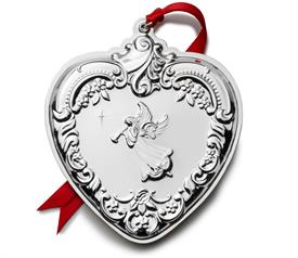 _,30th Ed. Heart, Grande Baroque, Sterling Silver Christmas Ornament made by Wallace for year 2021 M S R P $247.50 30th Anniversary Edition 