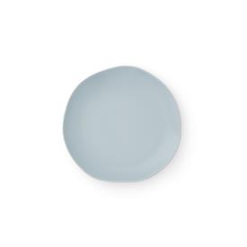 -ROBIN'S EGG BLUE SALAD PLATE. 8.5" WIDE. DISHWASHER & MICROWAVE SAFE. MSRP $22.00                                                          