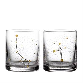 -FRONTIERS TUMBLER PAIR. 3.9" TALL                                                                                                          