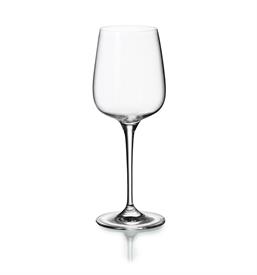 -SET OF 4 WHITE WINE GLASSES. 8.6" TALL                                                                                                     