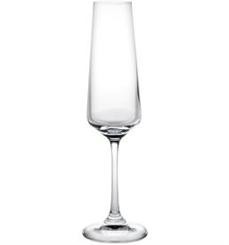 -SET OF 4 CHAMPAGNE FLUTES. 9.4" TALL                                                                                                       