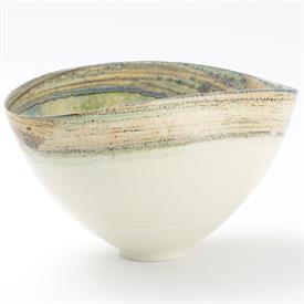 -,LARGE 'MILKYWAY' BOWL. 16.75" LONG, 10.75" WIDE, 9.75" TALL. FOOD SAFE, WATER TIGHT                                                       