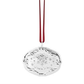 -,19TH ED.SONGS OF CHRISTMAS ORNAMENT. STERLING SILVER. 'WHITE CHRISTMAS'. 2.75". MSRP $200.00                                              