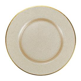 -PEARL SERVICE PLATE/CHARGER. 12.5" WIDE                                                                                                    
