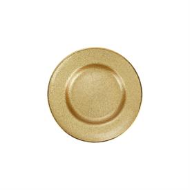 -GOLD SALAD PLATE. 8.5" WIDE                                                                                                                