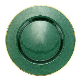 -EMERALD SERVICE PLATE/CHARGER. 12.5" WIDE                                                                                                  