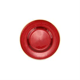 -RUBY SALAD PLATE. 8.5" WIDE                                                                                                                