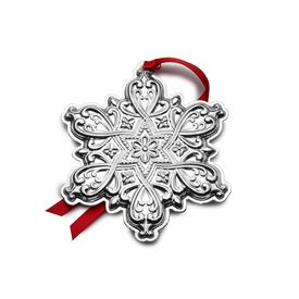 -,33RD ED. OLD MASTER SNOWFLAKE ORNAMENT. STERLING. 3.25" WIDE, 3.75" HIGH. MSRP $247.50                                                    
