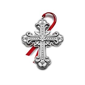 -,30TH ED. CROSS ORNAMENT. STERLING. 3.75" WIDE, 4.25" HIGH. MSRP $255.00                                                                   