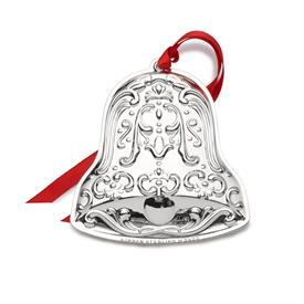 -,15TH ED. CHANTILLY ORNAMENT (BELL). STERLING. 3" WIDE, 3.25" HIGH. MSRP $255.00                                                           