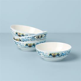 -SET OF 4 ALL PURPOSE BOWLS. 6.5" WIDE, 2.25" DEEP. MSRP $100.00                                                                            