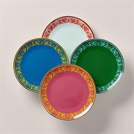 -SET OF 4 MIXED ACCENT PLATES. 8.5" WIDE. MSRP $129.00                                                                                      