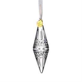 -,LISMORE ICICLE ORNAMENT. 4.7" LONG, 1.5" WIDE                                                                                             