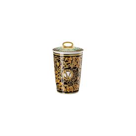 -LIDDED VOTIVE WITH SCENTED CANDLE                                                                                                          