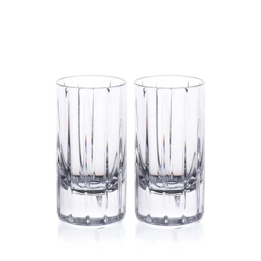 Miller Rogaska - :Avenue Shot Glass Pair. 2 Oz. Capacity. Msrp $74.00