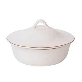 -ROUND COVERED CASSEROLE. 11.25" WIDE                                                                                                       