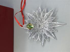 _,SNOWSTAR ORNAMENT. NEW WITHOUT BOX. MSRP $70.00                                                                                           